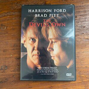 DVD The Devil's Own Brad Pitt and Harrison Ford 111 minutes rated R media